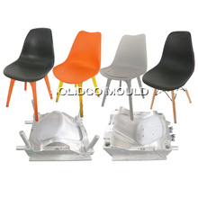 Customized plastic rattan chair injection chair mould
